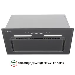 Витяжка повновбудована Perfelli BSL 6783 GR 1100 DC - мініатюра 2