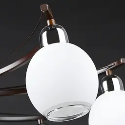 Люстра стельова Brille E14 40W BR (LK-286C/8) - мініатюра 2