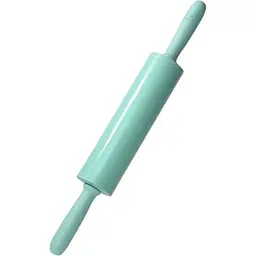 Скалка Fissman для тіста 39.5x5.5 см аквамарин (7562)