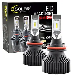 Автолампа Solar LED H11 12/24V 6500K 8000Lm 60W ZES Chip (8311)