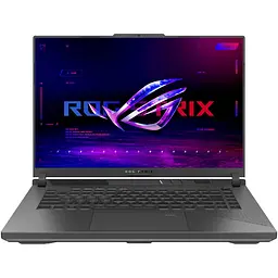 Ігровий ноутбук ASUS ROG Strix G16 G614FR AMD Ryzen 9 9955HX3D до 5, 4 ГГц, 16 дюймів, 2, 5 КБ, WQXGA, IPS, 240 Гц, 32 ГБ DDR5, 1 ТБ SSD, NVIDIA GeForce RTX 5070 Ti 12 ГБ GDDR7, Windows 11 Pro, Eclipse Grey - мініатюра 16
