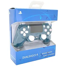 Геймпад джойстик Voltronic DualShock 4 Wireless DoubleShock PS4 blue-white (62197) - мініатюра 5