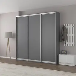 Шафа-купе Idea серія 6 240 x 60 x 210 см Антрацит