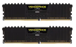 Модуль пам'яті Corsair DDR4 32Gb (2x16) Vengeance LPX Black 3200 Mhz (CMK32GX4M2E3200C16)