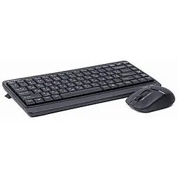 Комплект (клавіатура+мишка) A4Tech FG1112 Black - мініатюра 2