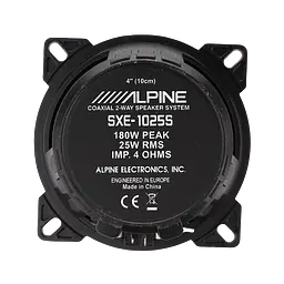 Коаксіальна автоакустика Alpine SXE-1025S [55198] - мініатюра 4