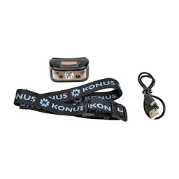 Ліхтар Konus Konusflash-7 (236 Lm) Sensor USB Rechargeable (3924) - мініатюра 3