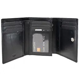 Гаманець жіночий шкіряний Semi Line RFID Black (P8263-0) - мініатюра 2