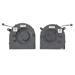 Вентилятори для Dell G3 3590 P89F, (пара CPU+GPU, 04NYWG, 0160GM, FLLK DFS5K12304363B, FLLJ DFS5K12214161B, Аналог) - мініатюра 2