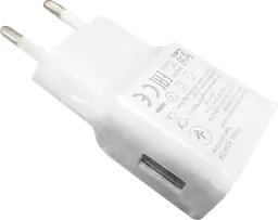 МЗП блочок 5V/2.1A USB-A white - мініатюра 3