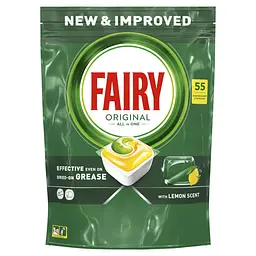 Капсули для посудомийних машин Fairy Original Все-в-1 55 шт. - мініатюра 2