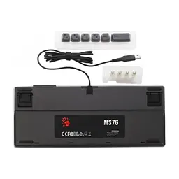 Клавіатура A4Tech Bloody MS76 USB UA Iron Grey (4711421003292) - мініатюра 6