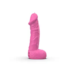 Свічка член Pure Bliss 18 см Pink - мініатюра 4