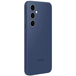 Оригінальний силіконовий чохол Samsung Silicone Case для Samsung Galaxy S24 FE Blue EF-PS721CLEGWW - мініатюра 3