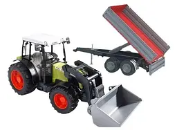 Набір іграшковий Трактор Claas Nectis 267 F 2112 Різнокольоровий shop (4001702021122) - мініатюра 2