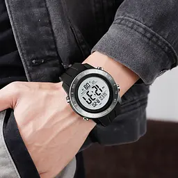 Чоловічий наручний годинник 1524BKWT Black-White Skmei acs0030701 - мініатюра 3