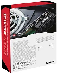SSD накопичувач M.2 Kingston FURY Renegade with Heatsink 1 TB 2280 NVMe - мініатюра 4