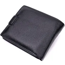 Чоловічий шкіряний портмоне ST Leather 11,3х9,5х2 см acs0028280 - мініатюра 2