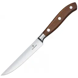 Набір ножів Victorinox Grand Maitre Steak Set 12см Serrated Wood (7.7240.2W) - мініатюра 4