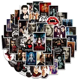 Стікерпак GeekLand The Vampire Diaries 50 штук - мініатюра 2