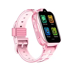 Подарунковий дитячий водонепроникний смарт-годинник Smart Watch K15 4G з камерою і GPS-відстеженням Рожевий - мініатюра 3