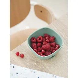 Силіконова миска на присосці Beaba Silicone Suction Bowl, оливкова (913613) - мініатюра 7