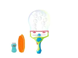 Набір для бульбашок BUBBLE FUN подвійних на батарейках "Магічний вентилятор" (22,8х9x30,8см) Bubble Fun