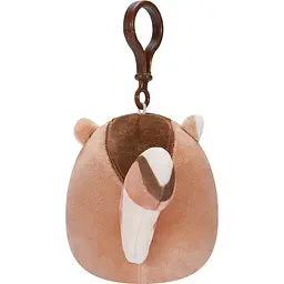 М'яка іграшка-брелок Squishmallows Бурундук Мельзі, 9 см (SQCP00148) - мініатюра 3