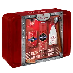 Подарунковий набір Old Spice Captain: Гель для душу 250 мл + Лосьйон після гоління 100 мл + Твердий дезодорант 50 мл - мініатюра 2