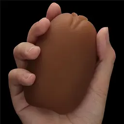 Подвійний мастурбатор Lovetoy Slider Double-Ended Vagina and Anus (коричневий) - мініатюра 9