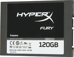 Накопичувач SSD HyperX SSD Kingston Fury 120GB 2.5" SATAIII MLC (SHFS37А/120G) Б/в