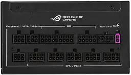 Блок живлення ASUS ROG Strix 850W Platinum ROG Equalizer 80+ Platinum (90YE00W8-B0NA00) Black - мініатюра 3