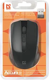 Миша Defender Accura MM-935 Wireless чорний (52935) (6358257) - мініатюра 4