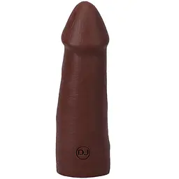 Фалоімітатор Doc Johnson The Realistic Cock ULTSAKYN 5 Inch, шоколадний