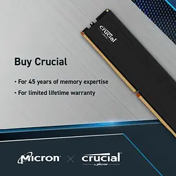 Модуль пам'яті Crucial DDR5 48GB PRO 5600Mhz XMP/EXPO (CP48G56C46U5T) - мініатюра 6