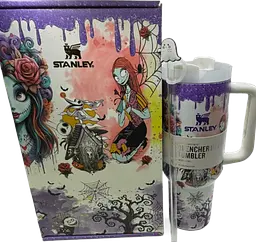 Термокухоль Stanley Quencher H2.0 Tumbler з неіржавкої сталі 1,18 л Halloween Ghost Tumbler Set KT7001970