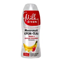 Крем-гель для душу Milky Dream Банан і червона плюмерія 300 мл