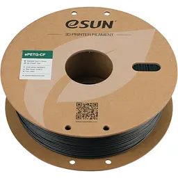 Пластик для 3D-принтера eSUN ePETG-CF 1,75mm 1kg BLACKISH GREEN (EPETG-CF-P175BG1) - мініатюра 3