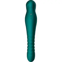 Вібратор Zalo King Turquoise Green (SO6655) [111216] - мініатюра 3