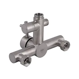 Душова система для душу Lidz Aria 1020 на два споживача (k35) LDARI1020NKS46114 Nickel, Нержавіюча сталь - мініатюра 7