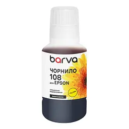 Чорнило Barva Epson 108 140 мл, yellow, special, OneKey (E108-1012)