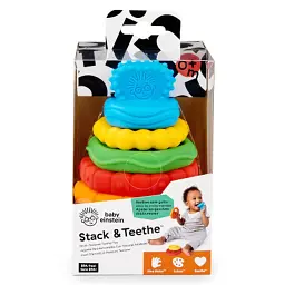 Розвиваюча іграшка Baby Einstein пірамідка Stack & Teethe (12356) - мініатюра 3