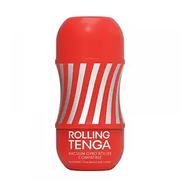 Мастурбатор Tenga Rolling Gyro Roller Cup, 15.5х7.1 см (червоний) - мініатюра 4