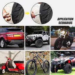 Саморіз для ремонту шин покришок Tire Repair Plastic Nail 10 шт - мініатюра 6