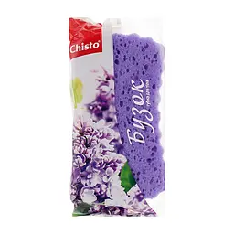 Губка для купання Chisto Поролонова Бузок (4820164150467)