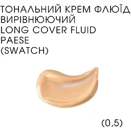 Тональний крем-флюїд Paese Cream Long Cover Fluid відтінок 0.5 (Ivory) 30 мл - мініатюра 2