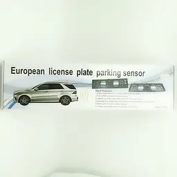 Рамка номера автомобільна з Парктроником та камера заднього виду з 4 LED підсвічуванням UKC 5429 - мініатюра 3