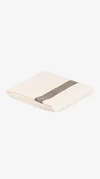 Рушник махровий 1107, Ring 24/2 70х140 см Молочний shop (4820190491947) - мініатюра 1