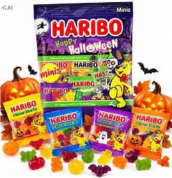 Жувальні цукерки Haribo Happy Halloween Minis 250г - мініатюра 2