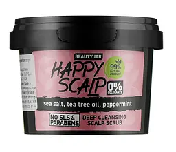 Очищуючий скраб для шкіри голови Happy Skalp Beauty Jar 100 г